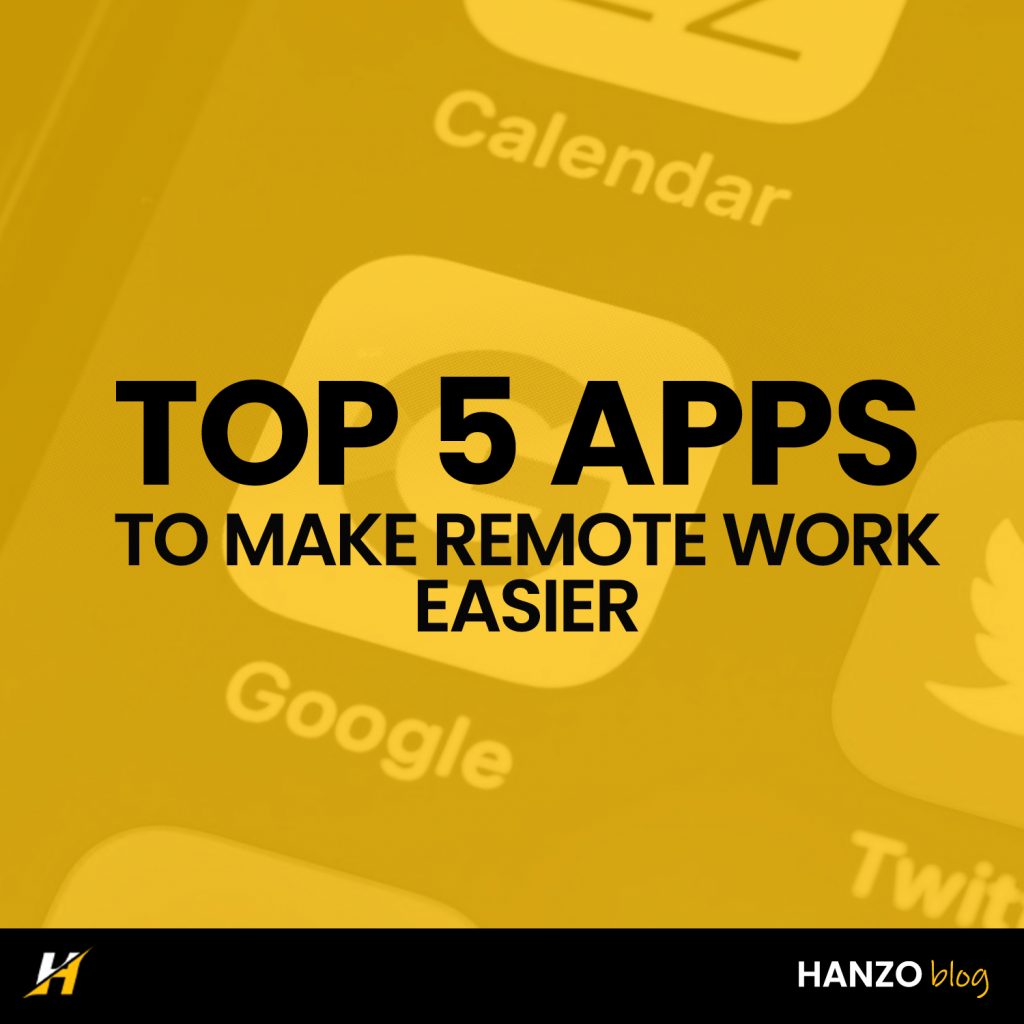 apps to make remote work easier